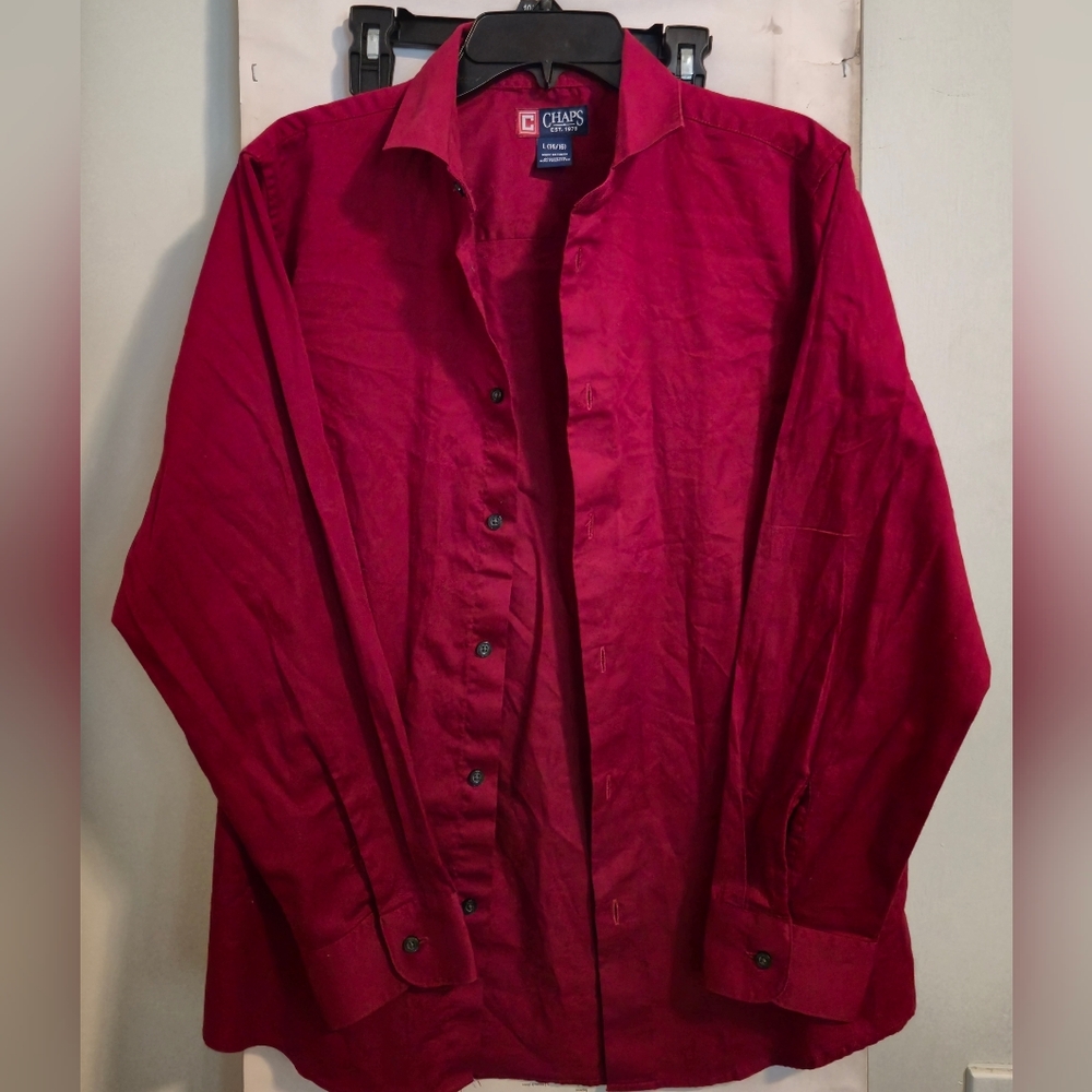 Chaps Boys Bold Red Shirt
